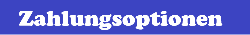 Zahlungsoptionen
